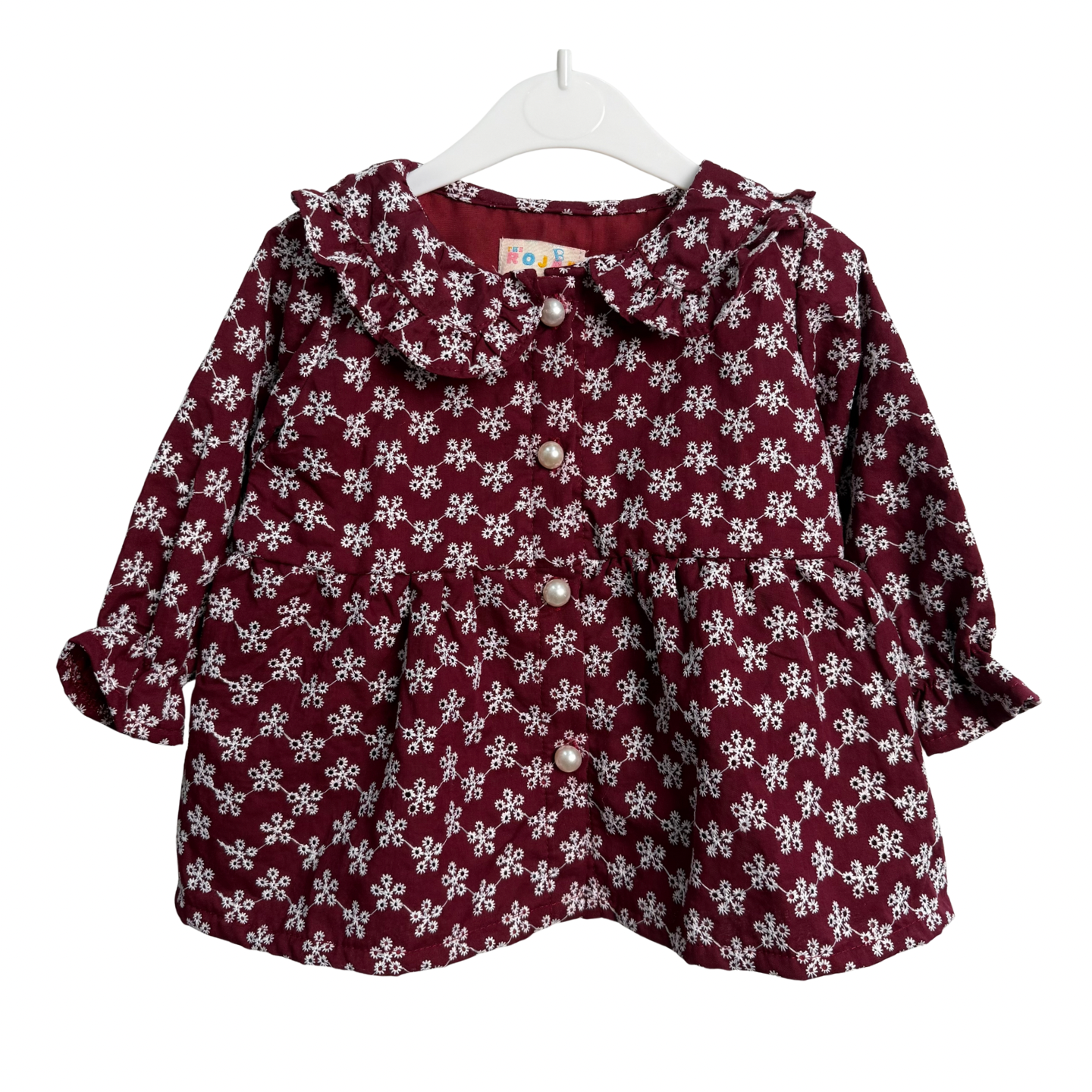 Asma Top - Maroon
