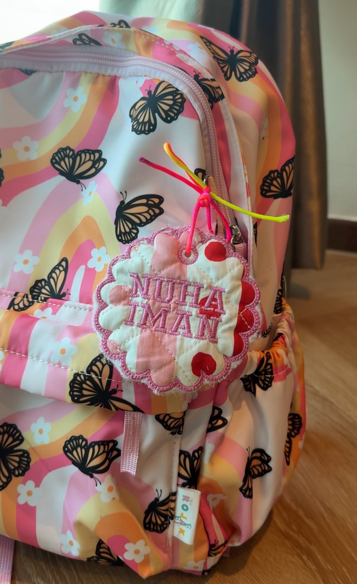 Handmade Name Bagtag