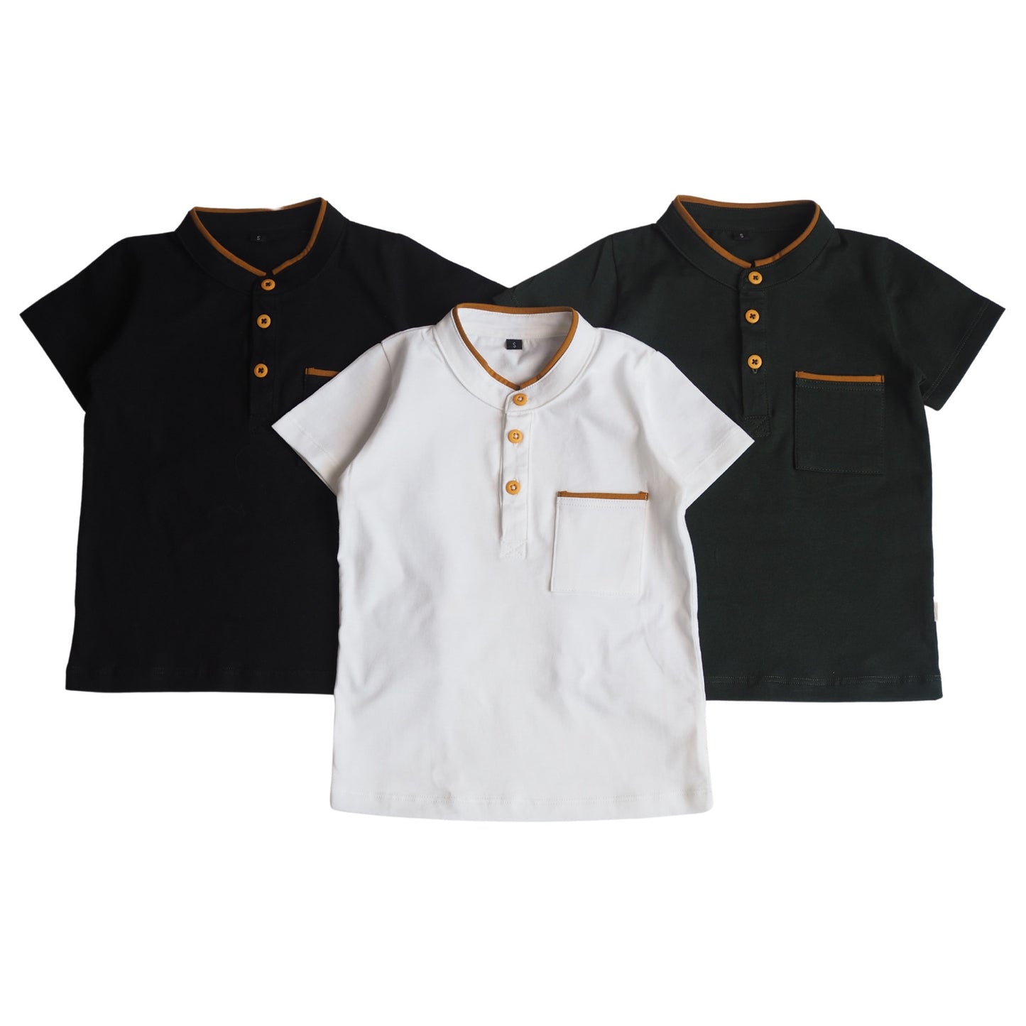 Ahmad Cotton Top - Black