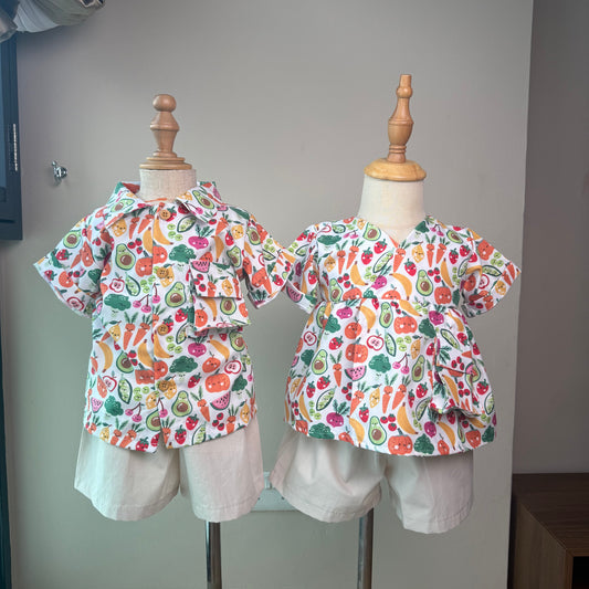 Cargo Set - White Vege