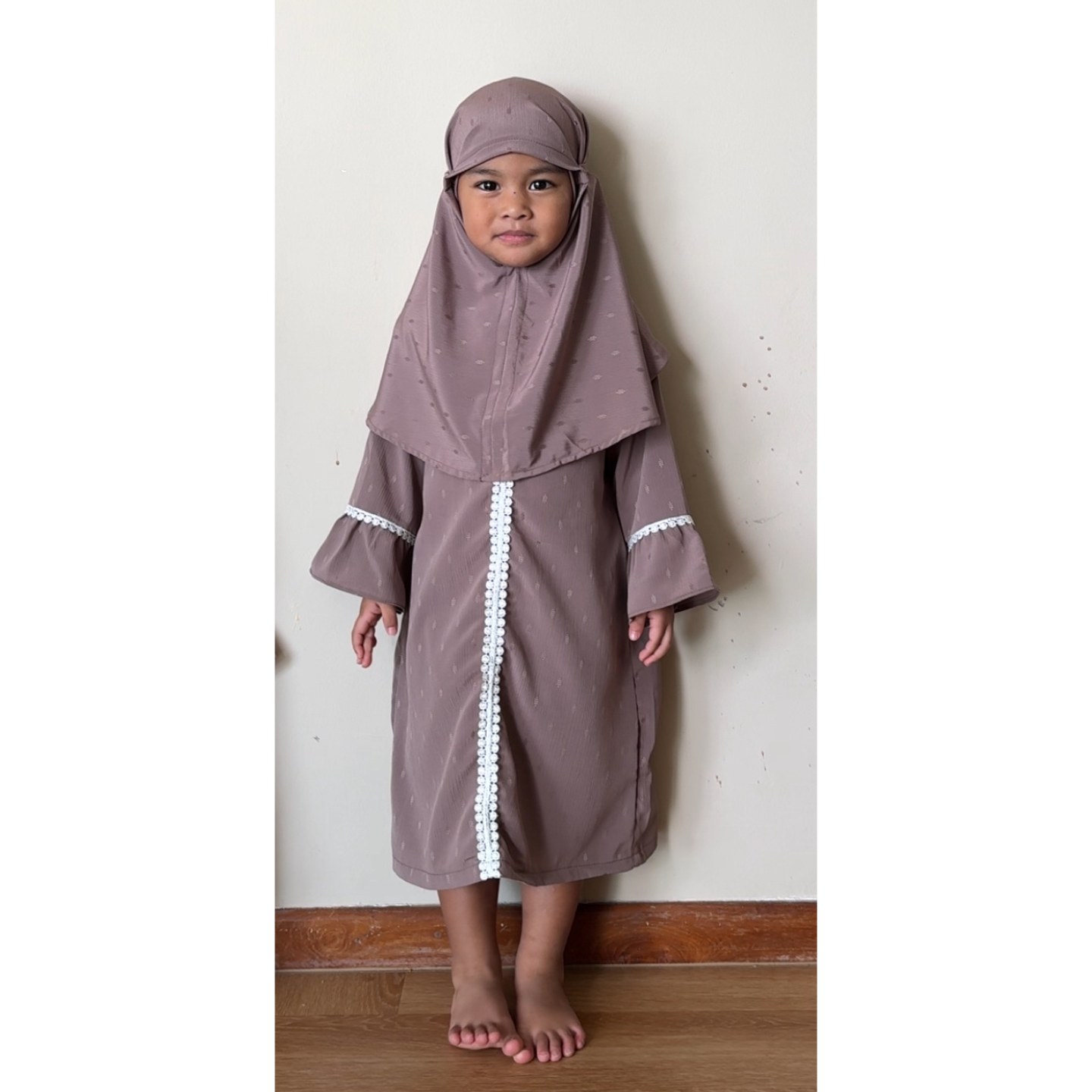 Medina Tudung Set - Brown