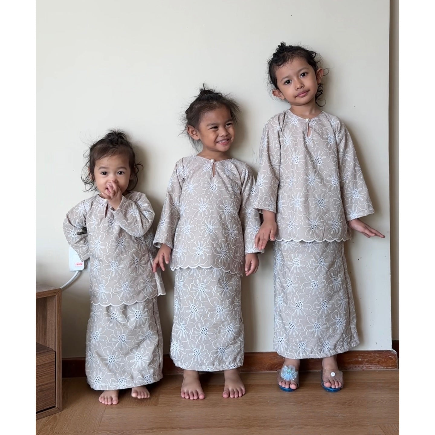 Putri Kurung - Nude Beige