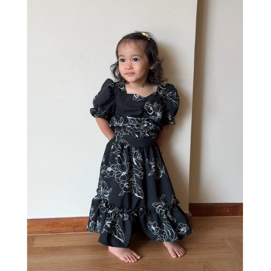 TRB Jasmine Set - Black Floral