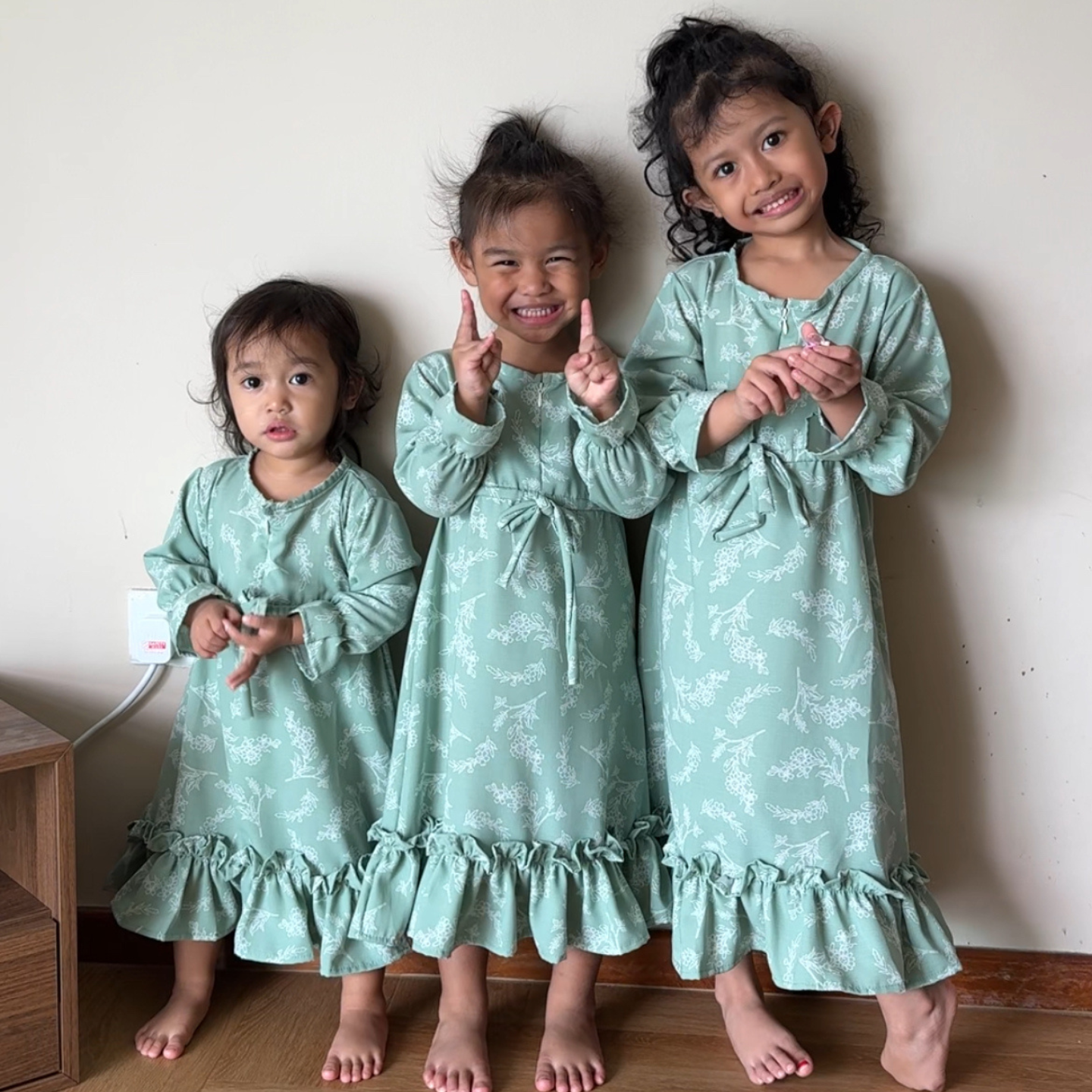 TRB Ana Dress - Sage Green