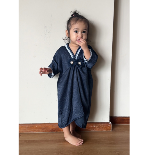 Comel Kaftan - Royal Blue