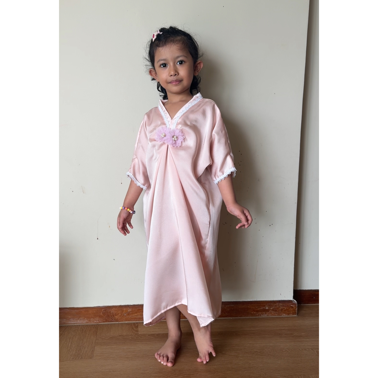 Comel Kaftan - Pink