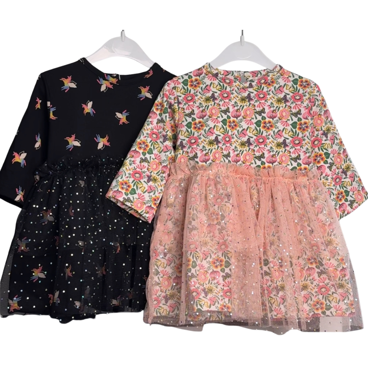 TRB Tulle Dress - Pink Floral