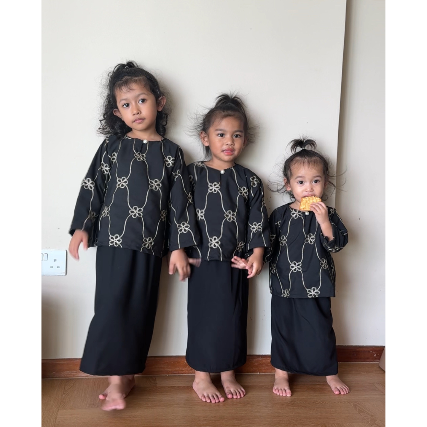 Intan Kurung - Black