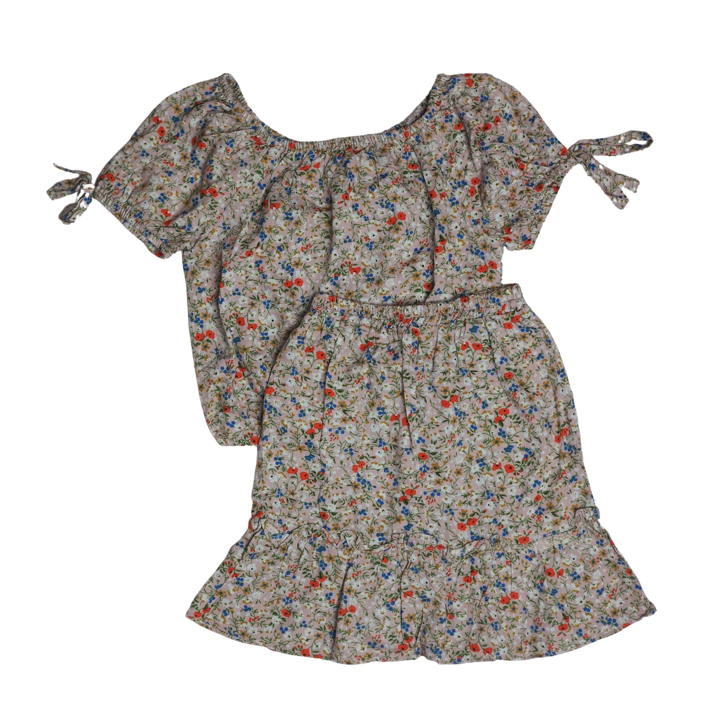 TRB Nayla Skirt Set - Beige (515)